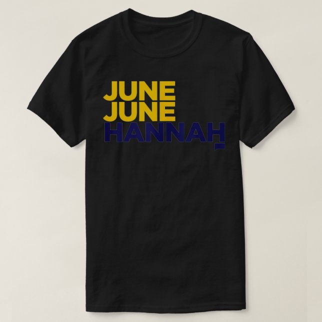 Camiseta Below Deck June June Hannah  (Diseño del anverso)