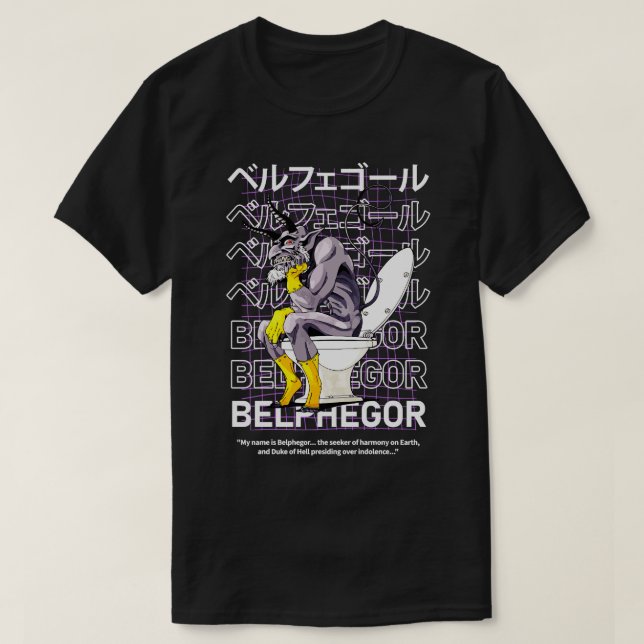 Camiseta Belphegor (Diseño del anverso)