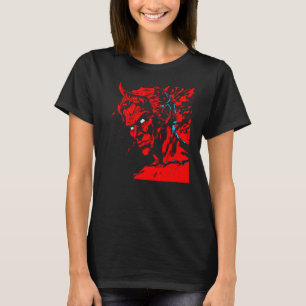 Camiseta Belphegor del Demonio Rojo del diablo