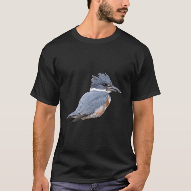 Camiseta Belted Kingfisher (Anverso)