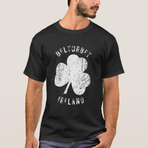 Camiseta Belturbet Cavan Ireland Vintage Shamrock