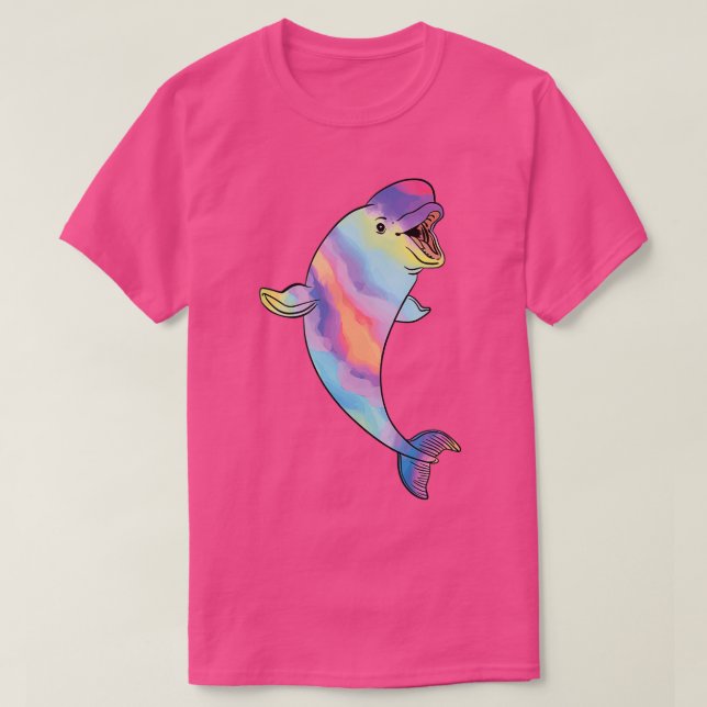 Camiseta Beluga acuarela (Diseño del anverso)