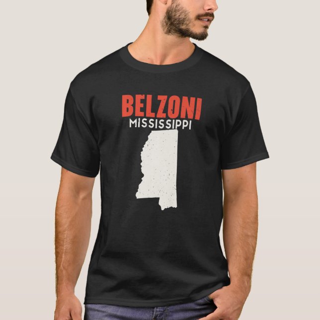Camiseta Belzoni Mississippi Estados Unidos Estados Unidos  (Anverso)