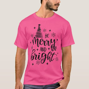 Camiseta BeMerry and Bright Navidades Pajama Guay XMas Tree