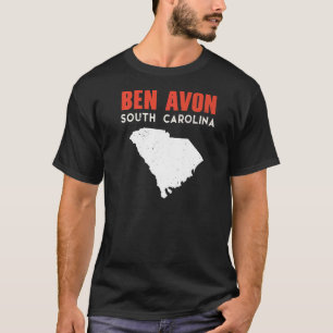 Camiseta Ben Avon Carolina del Sur EE.UU. Viajes de EE.UU.