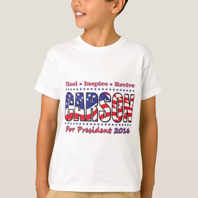 Camiseta Ben Carson (Anverso)