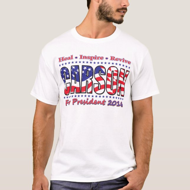 Camiseta Ben Carson (Anverso)