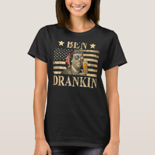 Camiseta Ben Drankin 4 De Julio Benjamin Franklin Men Amer