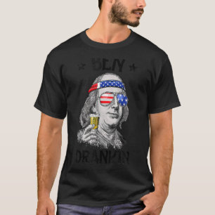 Camiseta Ben Drankin 4 De Julio Benjamin Franklin Mujeres