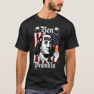Camiseta Ben Drankin 4 De Julio Benjamin Franklin Usa Fla