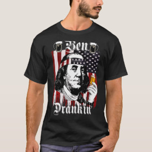 Camiseta Ben Drankin 4 De Julio Benjamin Franklin Usa Fla