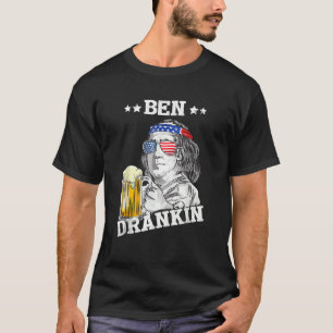 Camiseta Ben Drankin 4 De Julio Estadounidense