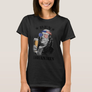 Camiseta Ben Drankin 4 De Julio Usa Franklin Bebe