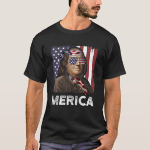 Camiseta Ben Franklin 4 De Julio Niños Hombres Merica Amer