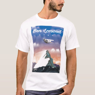 Camiseta Ben Lomond, afiche de viaje de Utah