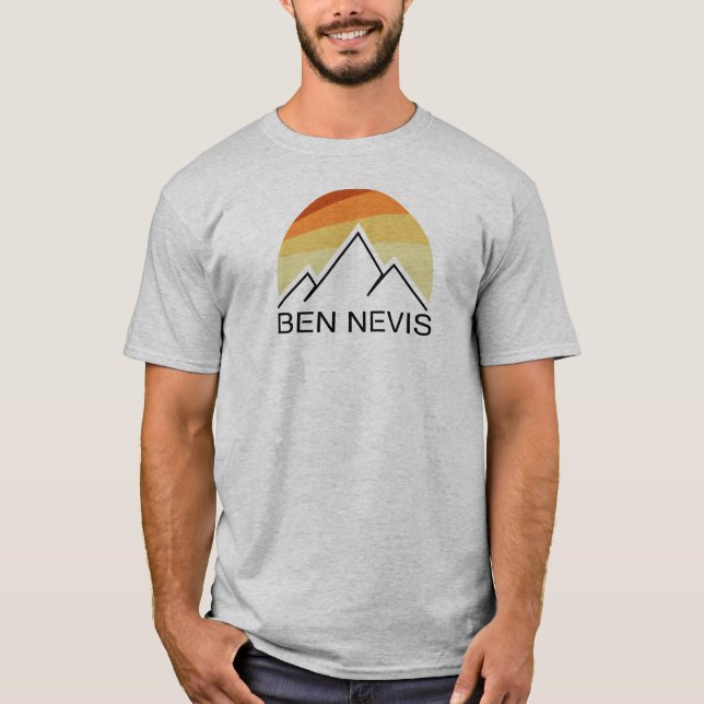 Camiseta Ben Nevis Retro (Anverso)