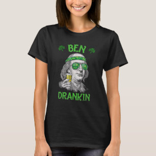 Camiseta Ben St Patrick's Day Benjamin Franklin
