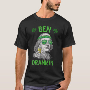 Camiseta Ben St Patrick's Day Benjamin Franklin