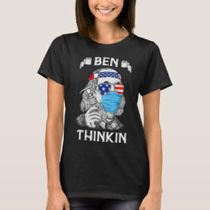Camiseta Ben Thinkin 4 De Julio Fun Benjamin Franklin Patr