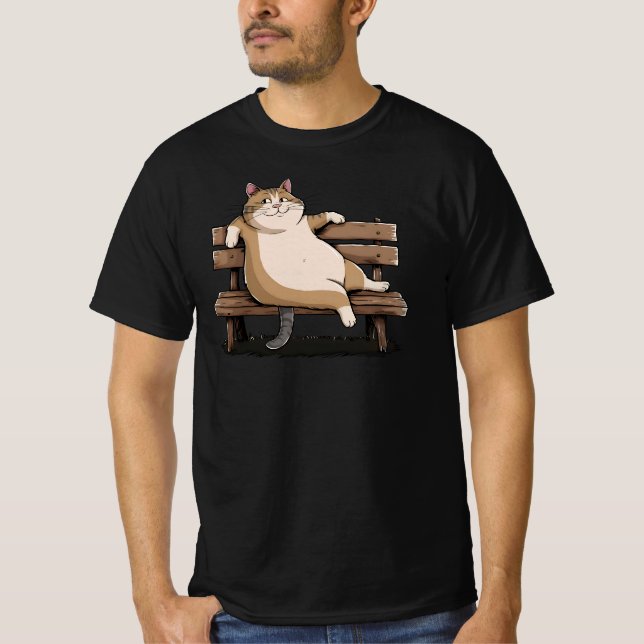 Camiseta Bench Sitter Cat (Anverso)