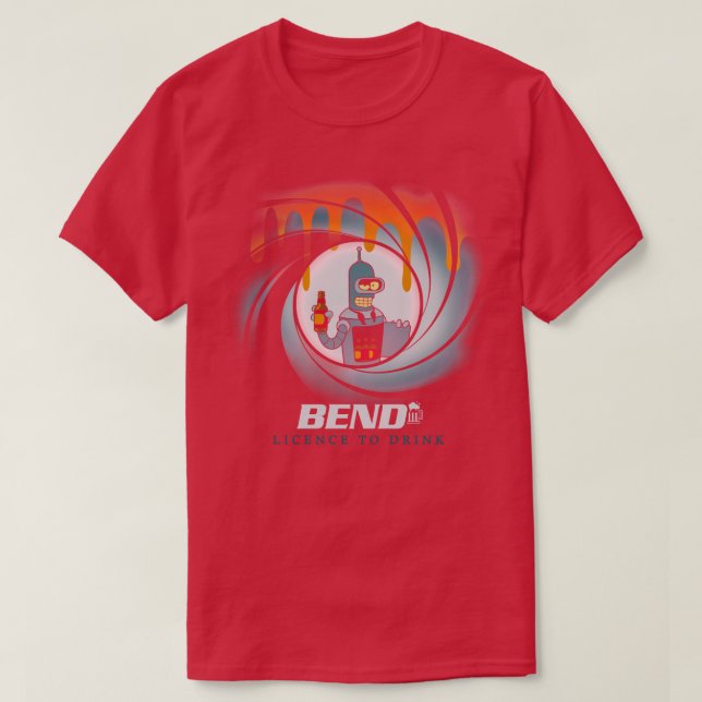 Camiseta Bend Agent Drink (Diseño del anverso)