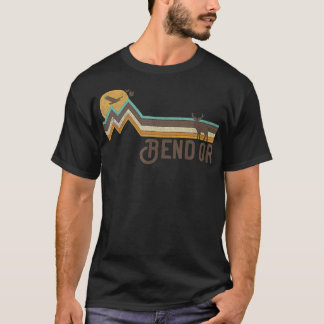 Camiseta Bend Oregon 70s 80s Retro Style Vintage Distressed