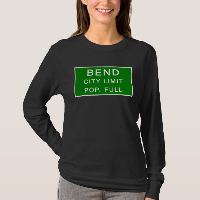 Camiseta Bend Oregon Population Full Fastest Growing Cities (Anverso)