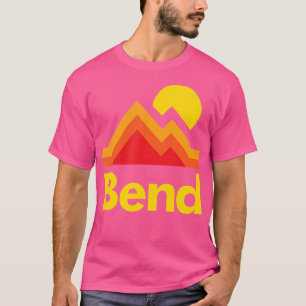 Camiseta Bend Oregon Senderismo Montaña Retro Vintage