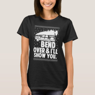 Camiseta Bend Over Y Te Mostraré Pareja de Cristo