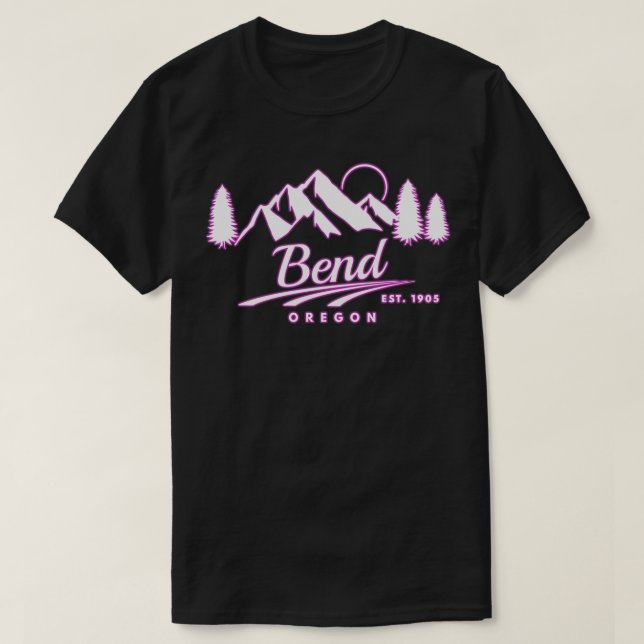 Camiseta Bend Snowy Day Bend Oregon Mountains Pullover (Diseño del anverso)