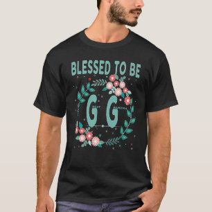 Camiseta Bendecida Por Ser La Gran Abuela En Regalo De Cami
