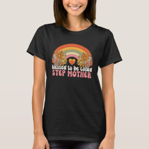 Camiseta Bendecida por ser llamada Madrastra Arcoíris Groov