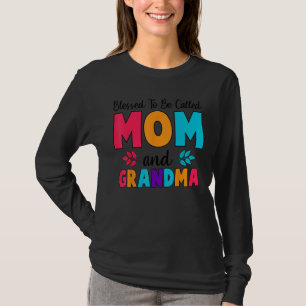 Camiseta Bendecida por ser llamada Mamá Abuela Bisabuela Mo