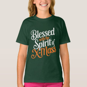 Camiseta Bendecido Con El Espíritu De Las Des De Arte Digit
