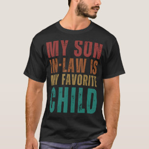 Camiseta Bendecido con lo mejor de mi hijo en la ley es mi