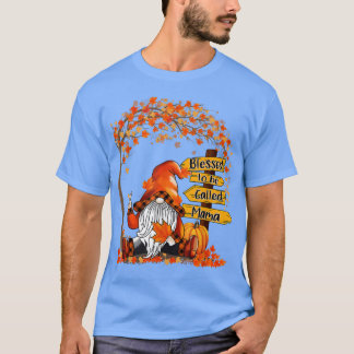 Camiseta Bendecido De Ser Llamado Mama Gnome Caer En El Oto