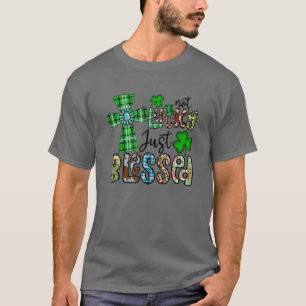 Camiseta Bendecido, el Día de San Patricio Cristiano