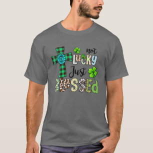 Camiseta Bendecido, el Día de San Patricio Cristiano