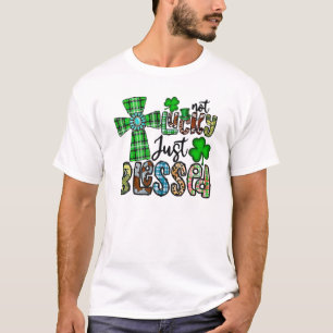 Camiseta Bendecido, el Día de San Patricio Cristiano