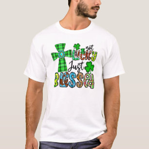 Camiseta Bendecido, el Día de San Patricio Cristiano