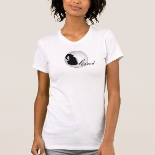 Camiseta Bendecido para la mujer embarazada