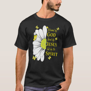 Camiseta Bendecido Por Dios Amado Por Jesús Amado Daisy