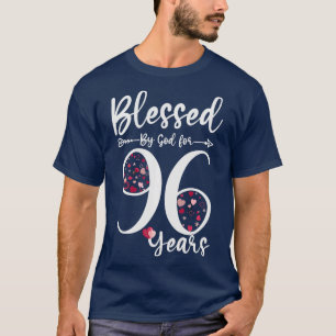 Camiseta Bendecido por Dios por el regalo de cumpleaños núm