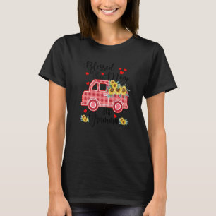 Camiseta Bendecido Por Ser Llamado Gramma Sunflower Truck G