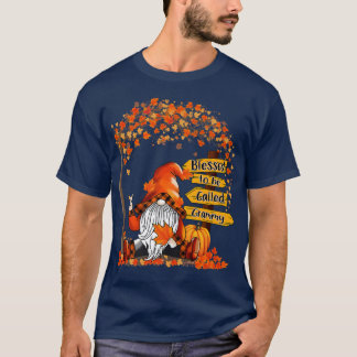 Camiseta Bendecido Por Ser Llamado Grammy Gnome Cae En Otoñ