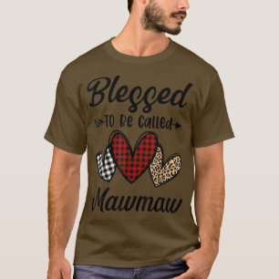 Camiseta Bendecido Por Ser Llamado Mawmaw Funny Mawmaw Life