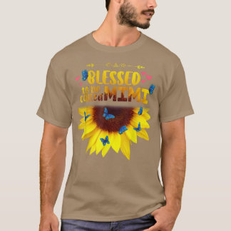 Camiseta Bendecido Ser Llamado Mimi Sunflower Butterflies M
