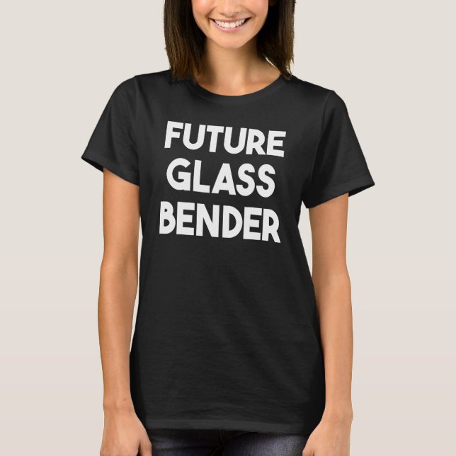 Camiseta Bender de vidrio futuro (Anverso)
