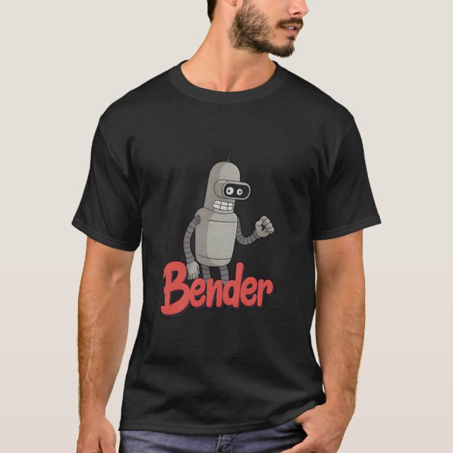 Camiseta Bender Futurama (Anverso)
