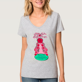 Camiseta Bendición benéfica y coloración - Rosa de rubor